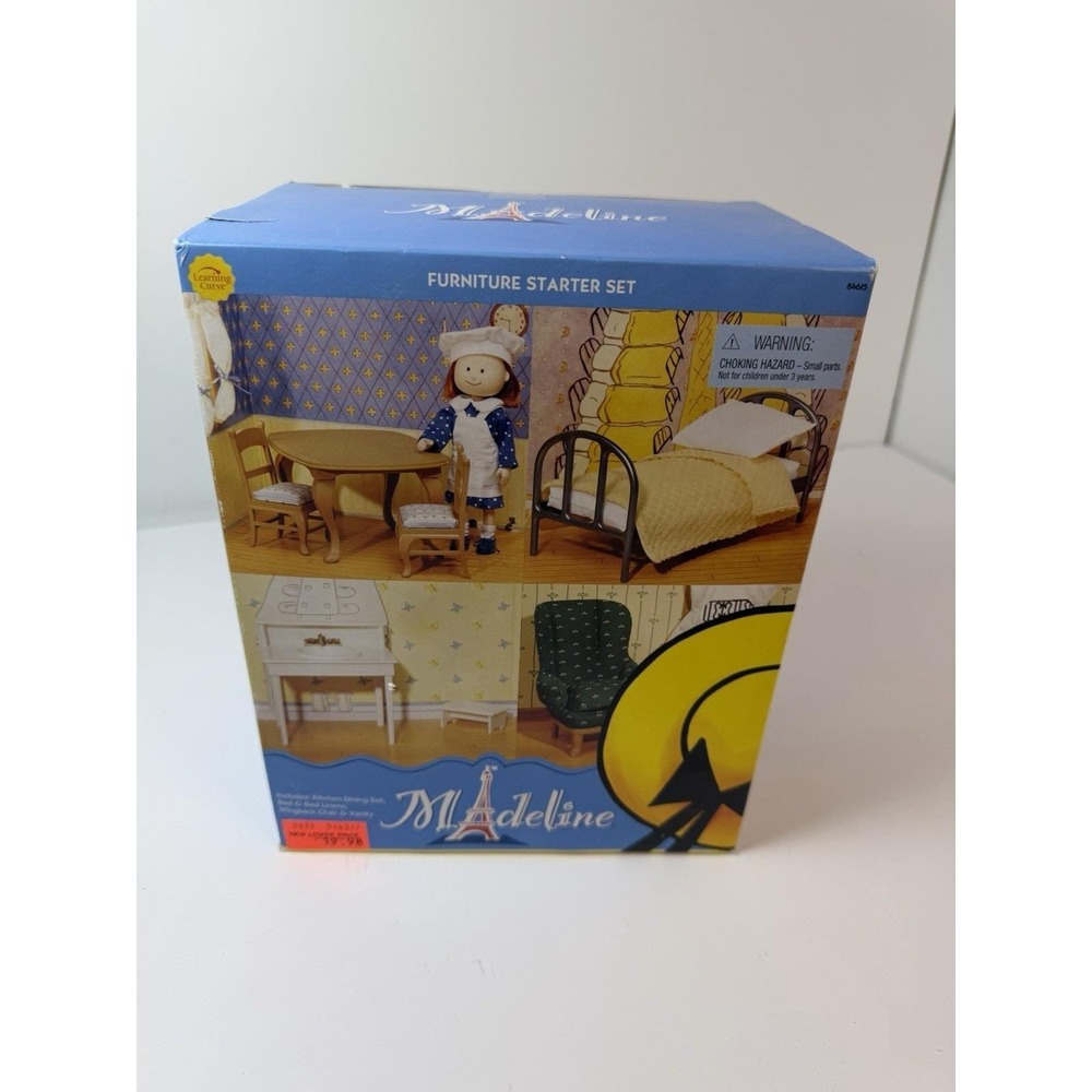 Madeline Dollhouse Starter Furniture Set By Learning Curve 2002 Vintage